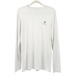 Spyder Mens Active Basics Crewneck Long Sleeve T-Shirt Base‎ Layer Undershirt M